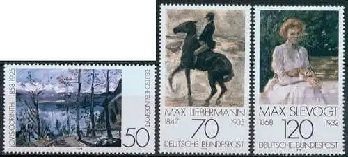 Bundesrep. Deutschland  Nr 986 - 988 Postfrisch / **