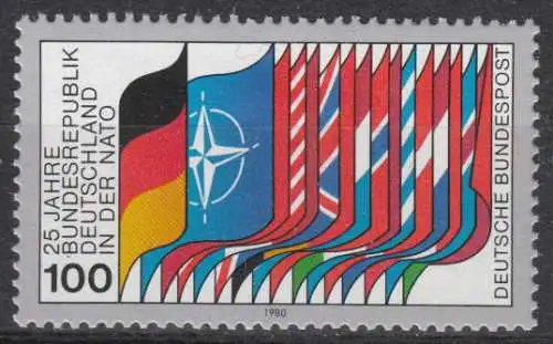 Bundesrep. Deutschland  Nr 1034 Postfrisch / **