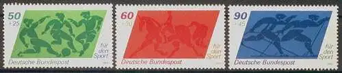 Bundesrep. Deutschland  Nr 1046 - 1048 Postfrisch / **