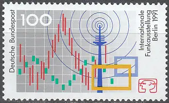 Bundesrep. Deutschland  Nr 1553  (Plattenfehler) Postfrisch / **
