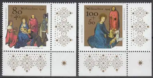 Bundesrep. Deutschland  Nr 1770 - 1771 Postfrisch / **