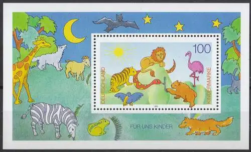 Bundesrep. Deutschland  Nr 1825 (Block 34) Postfrisch / **