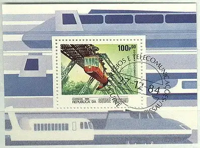 Guinea-Bissau  Nr 833 (Block 262) Rundstempel (Datum und/oder Ort klar)