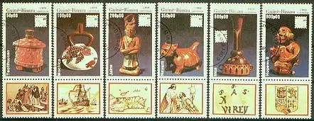 Guinea-Bissau  Nr 1065 - 1070 Gestempelt (Posten)