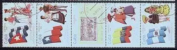 Kuba (Republik)  Nr 3423 - 3427 (Fünferstreifen) / Q