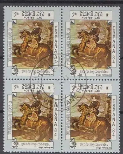 Laos  Nr 736 (4-er Block) / Q