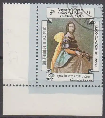 Laos  Nr 738 (Eckrand) / Q