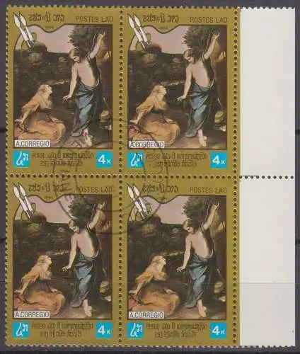 Laos  Nr 763 (4-er Block) / Q