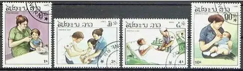 Laos  Nr 874 - 877 / Q