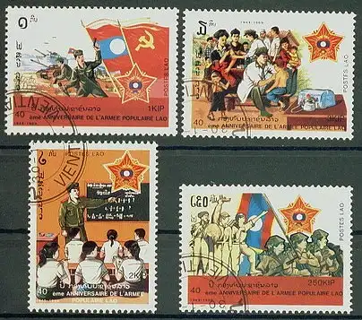 Laos  Nr 1131 - 1134 / Q