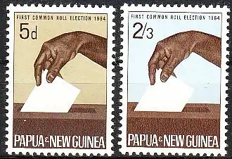 Papua-Neuguinea  Nr 56 - 57 Postfrisch / **