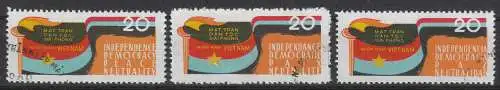 Vietnam  Nr 1 - 3 Q  (Vietnam - Ausgaben der Vietcong)