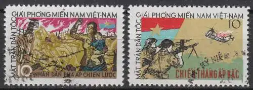 Vietnam  Nr 4 - 5 Q (Vietnam - Ausgaben der Vietcong)