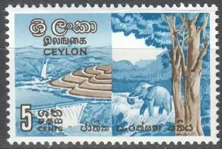 Sri Lanka  Nr 325 ** / Ceylon