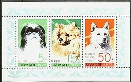 Korea-Nord  Nr 1662 - 1664 ** (Kleinbogen)