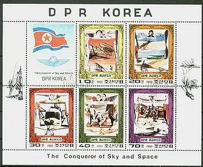 Korea-Nord  Nr 1997 - 2001 Q (Kleinbogen)