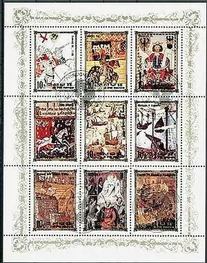 Korea-Nord  Nr 2576 - 2584 Q (Kleinbogen)