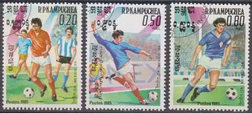 Kambodscha  Nr 632 - 634 Q