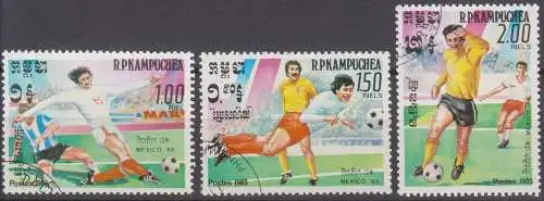 Kambodscha  Nr 635 - 637 Q