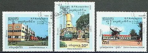 Kambodscha  Nr 996 - 998 Q