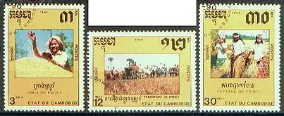 Kambodscha  Nr 1105 - 1107 Q
