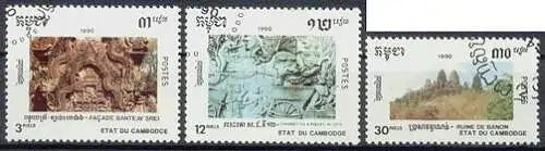 Kambodscha  Nr 1124 - 1126 Q
