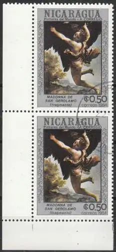 Nicaragua  Nr 2505 Q (Markenpaar mit Eckrand)