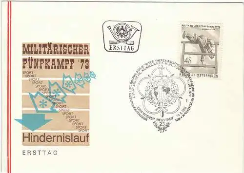 Österreich  Nr 1418 (1 FDC) Ersttagssonderstempel