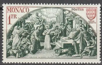Monaco  Nr 431 * (Originalgummierung mit einigen wenigen Papieranhaftungen)