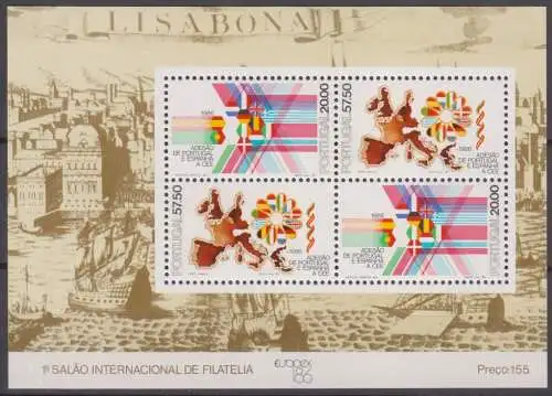 Portugal Blockausgabe 52 ** (mit 2 × MiNr. 1677–1678)