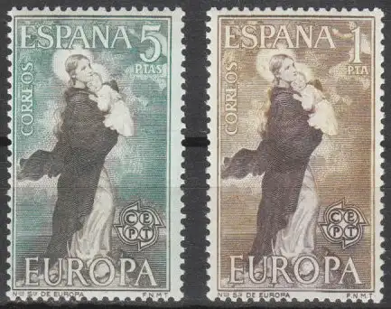 Spanien  Nr 1411 - 1412 Postfrisch / **