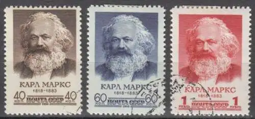 Sowjetunion  Nr 2077 - 2079 Q