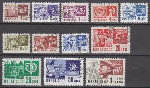 Sowjetunion  Nr 3495 - 3506 Q