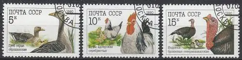 Sowjetunion  Nr 6102 - 6104 Q