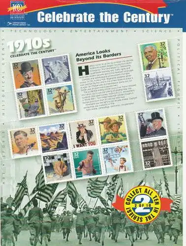 USA  Nr 2922 - 2936 ** (Blockausgabe 41)