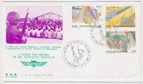 Vatikanstadt  Nr 899 - 906 Q (3 FDC)