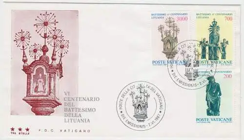 Vatikanstadt  Nr 913 - 915 Q (1 FDC)