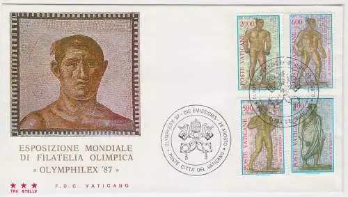 Vatikanstadt  Nr 916 - 919 Q (1 FDC)