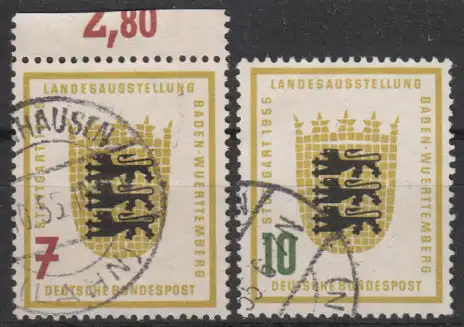 Bundesrep. Deutschland  Nr 212 Vc - 213 Vc Q