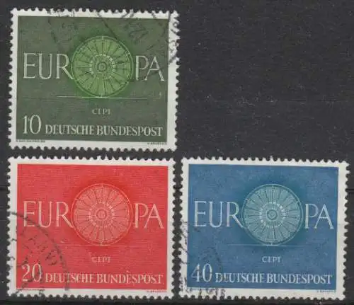 Bundesrep. Deutschland  Nr 337 - 339 Q