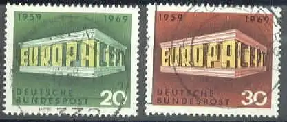 Bundesrep. Deutschland  Nr 583 - 584 Q