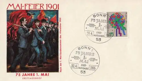 Bundesrep. Deutschland  Nr 475 Q (1 FDC)