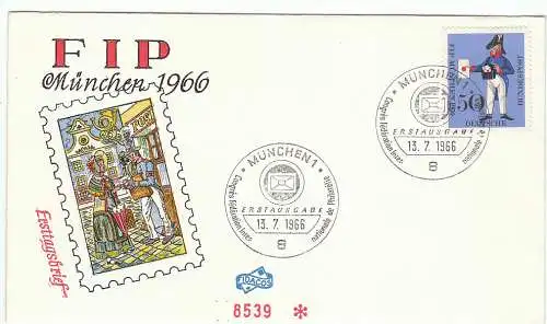 Bundesrep. Deutschland  Nr 517 Q (1 FDC)