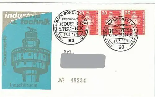 Bundesrep. Deutschland  Nr 848 Q (1 FDC)