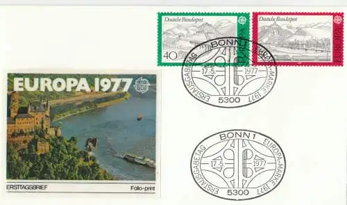 Bundesrep. Deutschland  Nr 934 - 935 Q (1 FDC)