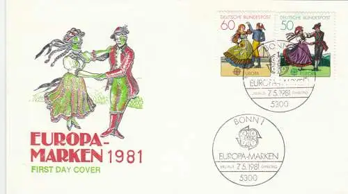 Bundesrep. Deutschland  Nr 1096 - 1097 Q (1 FDC)