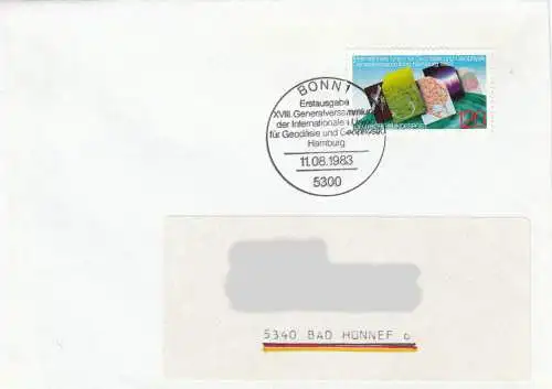 Bundesrep. Deutschland  Nr 1187 Q (1 FDC)