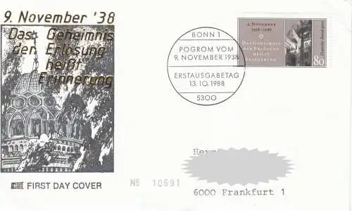 Bundesrep. Deutschland  Nr 1389 Q (1 FDC)