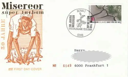 Bundesrep. Deutschland  Nr 1404 Q (1 FDC)