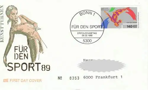 Bundesrep. Deutschland  Nr 1408 - 1409 Q (2 FDC)